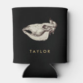 schedel van Koe Illustratie Naam Blikjeskoeler (Achterkant)