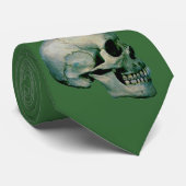 Schedel van profiel Stropdas (Opgerold)