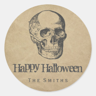 Schedel vintage stickers