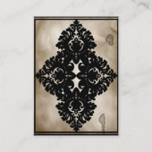  schedel - Visitekaartje (Achterkant)