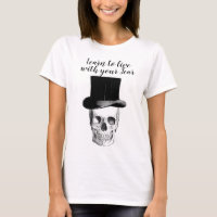 SCHEDEL wit t-shirt