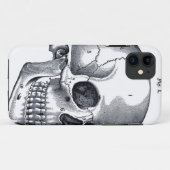 schedelanatomie Case-Mate iPhone case (Achterkant (horizontaal))