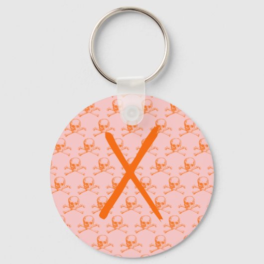 schedelbeenderen sleutelhanger (Voorkant)