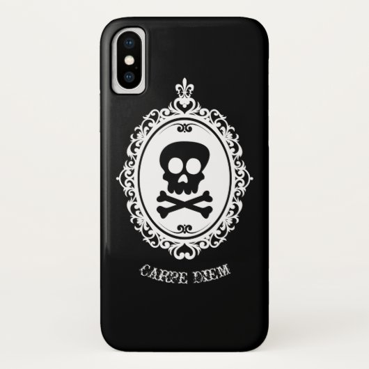 Schedelcameo Case-Mate iPhone Case (Achterkant)