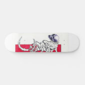 schedeldier skateboard (Horizontaal)