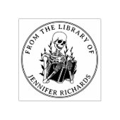 Schedelend Leesboek, Rond Uit de Bibliotheek Van Rubberstempel (Afrduk)