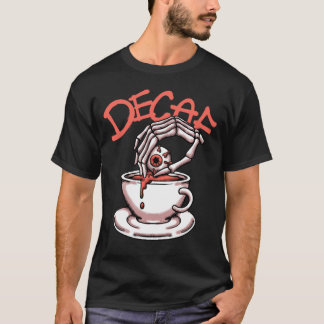 Schedelhand met oogbal streetwear t-shirt