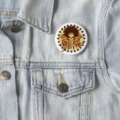 Schedelhoofdtooi 2 Button (In situ)
