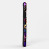 Schedelkunst, Suikerschedel, Faux glas-in-lood sch Case-Mate iPhone Case (Achterkant/rechts)
