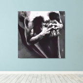 Schedellichaam Canvas Afdruk (Insitu (Houten vloer))