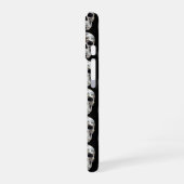 Schedelpatroon iPhone 16 Hoesje (Linkerkant)