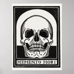 Schedelposter Poster