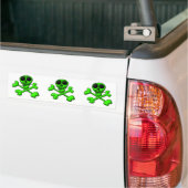 schedels bumpersticker (Op Truck)