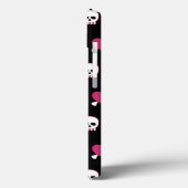 Schedels en harten Case-Mate iPhone case (Achterkant / Links)
