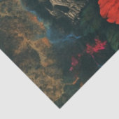 Schedels en Hibiscus Collage Decoupage Papier (Detail)