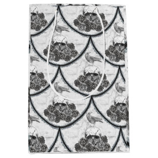 Schedels en kraaien Gift Bag Medium Cadeauzakje