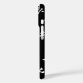 Schedels en Sneeuwvlokken Case-Mate iPhone Case (Achterkant / Links)