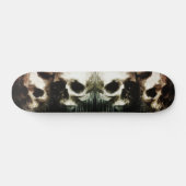 Schedels rustiek 16-2 Decoupage Skateboard (Horizontaal)