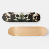 Schedels rustiek 16-2 Decoupage Skateboard (Horizontaal)