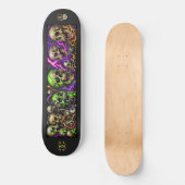 Schedels Skateboard (Voorkant)