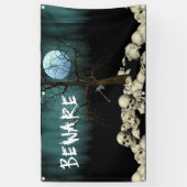 Schedels Spandoek (Verticaal)