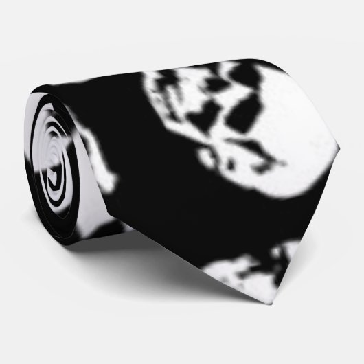 schedels stropdas (Opgerold)