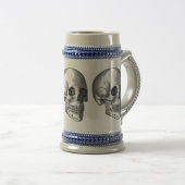 schedels - traditionele duitse Mok van de brouwer (Voorkant rechts)