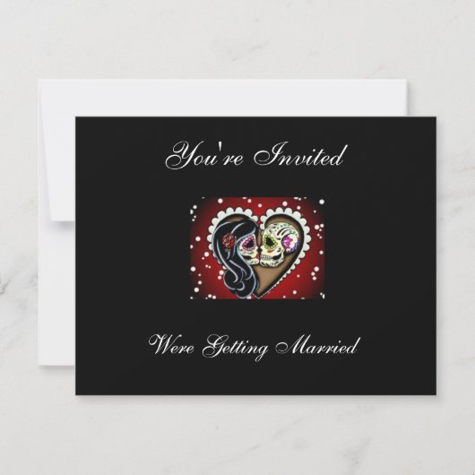 Schedels uitnodigingen (Voorkant)