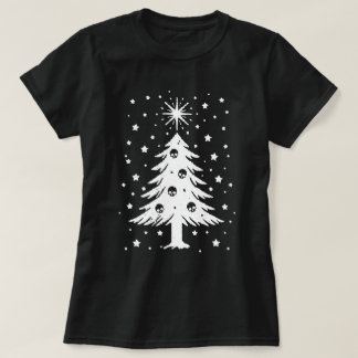 Schedels voor Kerstboom T-shirt