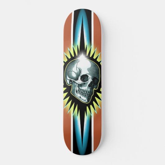  schedeluitbarsting skateboard (Voorkant)