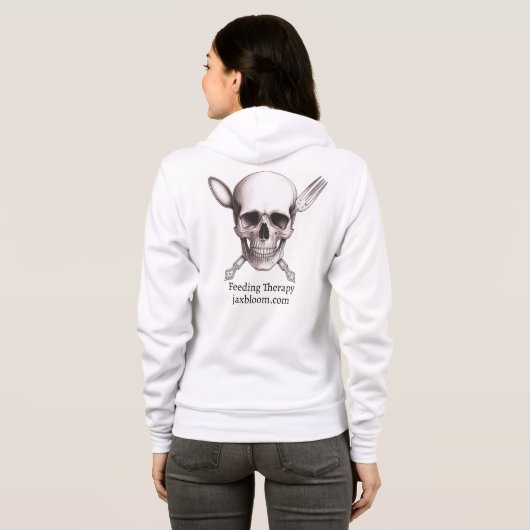 Schedelvoedingstherapie Hoodie (Achterkant volledig)