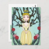 'Scheef- en vierkantje' Briefkaart (Voorkant / Achterkant)