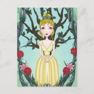 'Scheef- en vierkantje' Briefkaart