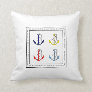 Scheepankschepen Nautisch Kussen