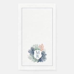 Scheepsalphabet Ocean Strand Jacht Marine Servet