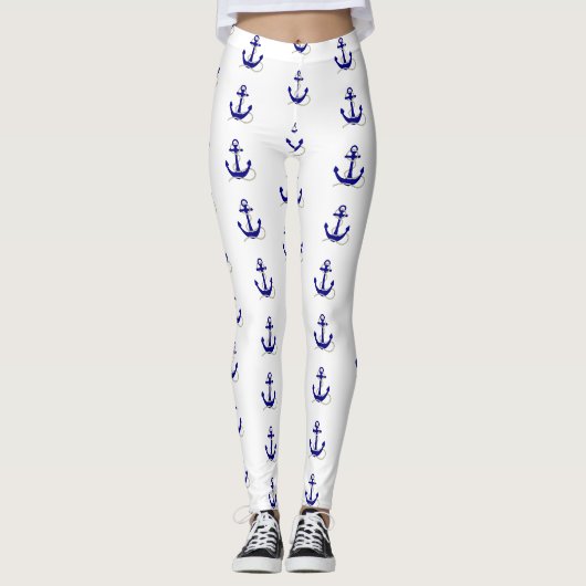 Scheepsanker Leggings (Voorkant)
