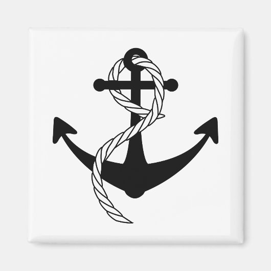 Scheepsanker Magneet (Voorkant)