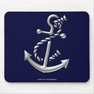 Scheepsanker Nautical Marine-Thmed Gift Muismat