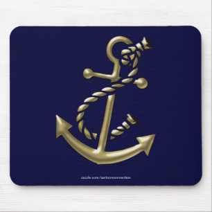 Scheepsanker Nautical Marine-Thmed Gift Muismat