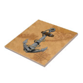 Scheepsanker Tegeltje (Zijkant)