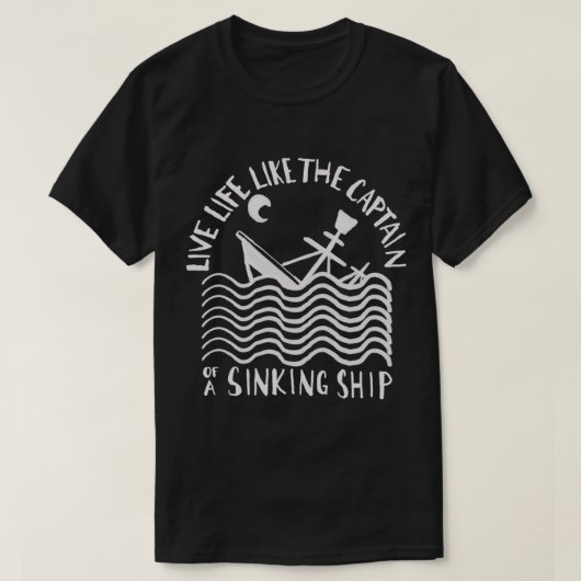 Scheepschip Tri-blend T-Shirt (Design voorkant)