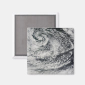 Scheepsgolfvormige golfwolken 2 magneet (Voorkant / Achterkant)