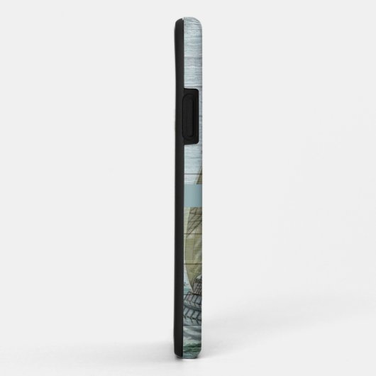 scheepsillustratie zeilthema Case-Mate iPhone case (Achterkant/rechts)