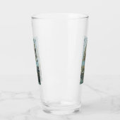  scheepsillustratie zeilthema glas (Links)