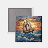 scheepsmagneet magneet (Voorkant / Achterkant)