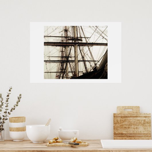 Scheepsmassa Poster (Keuken)