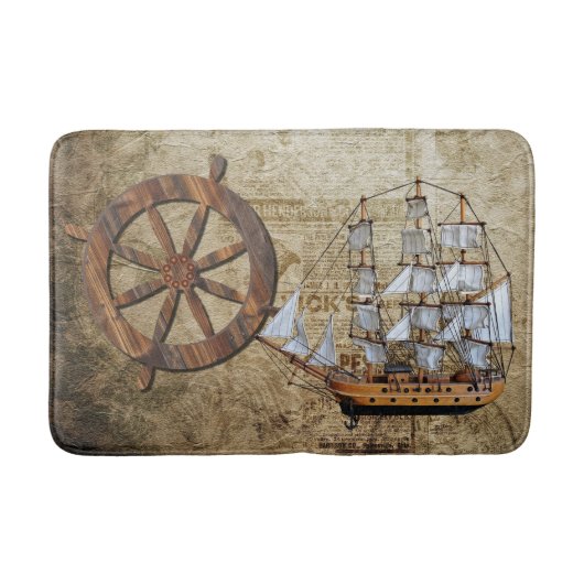  scheepsontwerp badmat (Voorkant)