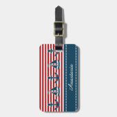 Scheepsontwerp Bagagelabel (Voorkant verticaal)