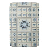  scheepspatroon badmat (Voorkant Verticaal)