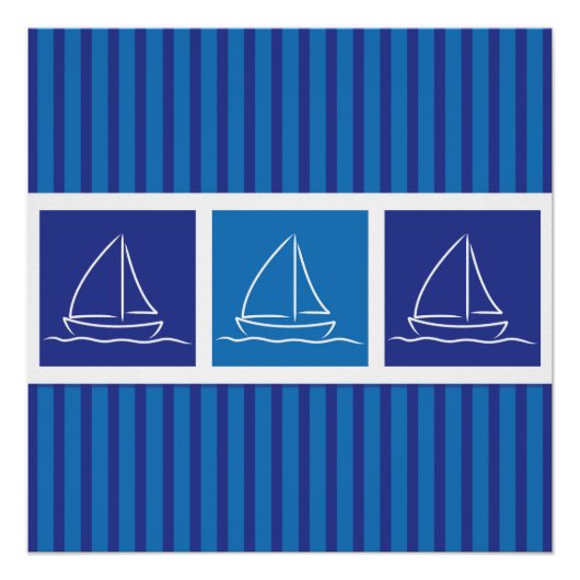 Scheepspatroon Perfect Poster (Voorkant)